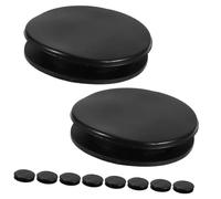 minkissy 10pcs PVC Round Piggy Bank Closure Plugs Leakproof Plastic Coin Bank Stoppers for Secure Money Saving Box Seal Easy to Insert and Remove Replacement Covers for Cash Jar