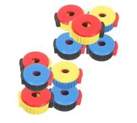 minkissy 10PCS Quick Release Cymbal Nuts Lightweight Drum Kit Replacement Parts Stable Fixation Accurate Fitting Broad Compatibility for Percussion Drummers