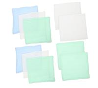 minkissy 10pcs Square Towel Muslin Washcloths for Girls Soft Hand Towel and Face Washing