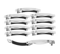 minkissy 10pcs Thick Metal Hair Clips for Girls and Women Spring Hair Barrettes for Daily Wear Crafting and Styling for Boy Girl and Adults
