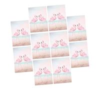 minkissy 10pcs Vintage Letter Writing Paper with Envelopes Retro Blank Stationery for Love Letters Invitations and Greetings for Calligraphy and Creative Writing