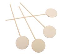 minkissy 10pcs Wooden DIY Craft for Blank Fairy Sticks for Painting and Decorating for Dress-up Birthday Dance Party and Stage Performance Accessories