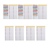 minkissy 10sheet Circuit Breaker Panel Label Kit Removable Electrical Box Numbers Stickers Breaker Panel Label Kit for Catalog Load Center Sticker Fuse Box Identification Sign