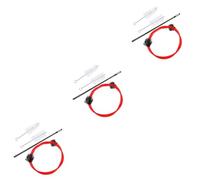 minkissy 12 pcs Mouthpiece care brush trumpet cleaning brush musical instrument maintenance care red Accessories small suite French Horn Cleaning Kit the brush rope brush, 02C643R8M230035DA