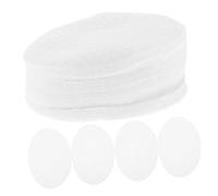 minkissy 1200pcs Oval Acid Exfoliating Pads for Women Disposable Nonwoven Skin Care Rounds for Control and Gentle Face Exfoliation with Contour Fitting Design