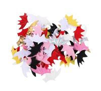 minkissy 120pcs Mini Bat Wing Embellishments for Halloween DIY Crafts Versatile Devil Wings Decorations for Hair Clips Headbands Dolls Hats Lightweight Cosplay Accessories for Party and