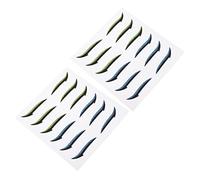 minkissy 12pairs Reusable Eyeliner Stickers Invisible Eye Line Strips for Women Eye Makeup Tools for Single Double Eyelids for Daily Use and Special Occasions