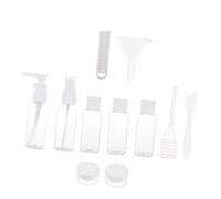minkissy 12pcs 50ml Travel Bottles Set Empty Lotion Shower Gel Containers for Travel Portable Lightweight