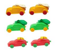 minkissy 12pcs Colorful Balloon-powered DIY Car for Educational Scientific Model Vehicles Safe Non-toxic Plastic Enhances Hand-eye Coordination and Cognitive Skills Random Random Color