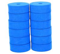 minkissy 12pcs Cymbal Felt Pads Washers Non-slip Design for Hi-hats Crashes Drum Repair Kit Cymbal Felt Washers