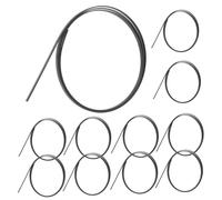 minkissy 12pcs Guitar Purfling Inlay Strips Abs Binding Repair Strip Smooth Decorative Edge Trim for Acoustic Classical Guitar Ukulele Bass