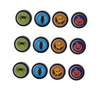 minkissy 12pcs Halloween Stamper Set Animal Stamps for Party Fun Easy to Carry Creative Seals for Birthday and Holiday Gatherings