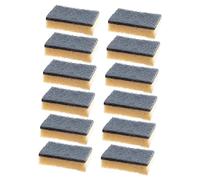 minkissy 12pcs High-Density Kitchen Scrub Sponge Wipe for Dish Washing Cleaning Sponge Decontamination Function for Kitchen Cleaning Supplies