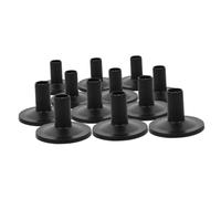 minkissy 12pcs High-density Plastic Cymbal Sleeves Drum Accessories Noise-reducing Replacement Tubes for Cymbal Stands Easy to Install Drum Kit Parts for Practice and Performance