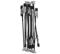 minkissy 12pcs Magnetic Alligator Clip Stand with Bendable Flexible Base, Rubber Soft Head Mini Clamps for Price Tags, Place Cards, Model Painting, and Desk Organization in Retail and Hobby