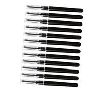 minkissy 12pcs Mascara Eyelash Comb Eyebrow Spoolie Lash Separator Makeup Brush Kit for Women