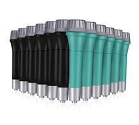 minkissy 12Pcs Microphone Realistic Fake Microphones for Boys for Christmas Halloween and Pretend Play Lightweight Props for Creative Performances