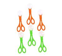 minkissy 12Pcs Outdoor Insect Catcher Scissor Clamp Clamps for Bug Collecting Educational Hand Eye Coordination Tool for Boys and Large Orange and Green