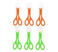 minkissy 12Pcs Outdoor Scissor Catchers Large Bug Catch Tools Orange and Green Safe Educational Insect Clippers for Nature Exploration and Cognitive Development