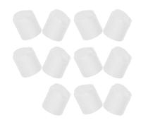 minkissy 12pcs Plastic Squeeze Bottle Caps with Press Disc Top, Leak-proof Secure Seal, Easy Dispensing, Smooth Finish Replacement Lids for Cosmetics and Shampoo Bottles, for Family Use