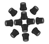 minkissy 12pcs Potentiometer Caps Replacement Plastic Guitar Tone Control Audio Volume Knob for Electric Guitar Sound Mixer Effect Pedal