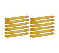 minkissy 12Pcs Realistic Faux Fries Model Artificial Food Photography Props for Party Decoration Kitchen Display and Teaching Tools Material Easy to Clean