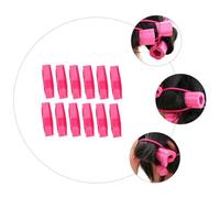 minkissy 12pcs Self Grip Hair Rollers for All Hair Types Easy DIY Curling Styling Tools Suitable for Home Use Sleep-friendly Sponge Curlers