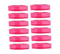 minkissy 12pcs Sponge Hair Curlers Set Self-grip No-heat Hair Rollers for Women Overnight Styling Beauty Tool Diy Hairdressing Curling Sleeping Use