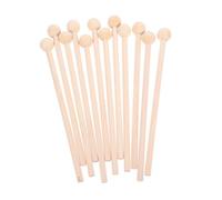minkissy 12pcs Wooden Mallets for Xylophone Glockenspiel Durable Percussion Sticks Easy Grip Music Mallets for Beginners Performance