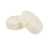 minkissy 14.5x10x5cm Natural Loofah Sponges Bath Wipes Set of 2 Exfoliating Body Scrub Sponges for Shower and Bath