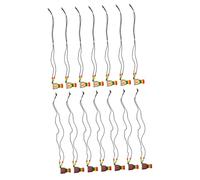 minkissy 14Pcs Chic Hand Drum Necklace African Drum Design Pendants Unique Musical Jewelry for Beach Parties Boho Style Accessories Carvings