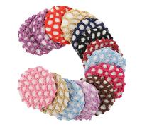 minkissy 14pcs Elastic Hairnets for Girls Catering Braids Accessories Women Snood Flight Attendant Dancer Bun