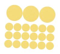 minkissy 150pcs Natural Cellulose Facial Exfoliating Sponges Round Compressed Spa Face Sponges for Deep Cleansing Gentle Makeup Removal Soft and Eco Friendly Wood Pulp Pads for All Skin