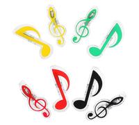 minkissy 16pcs Music Clips Music Paper Clip Holder with Firm Grip and Instrument Practice