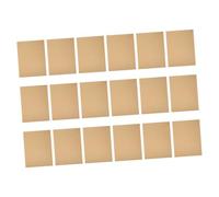 minkissy 18pcs Braille Writing Paper for Blind People 24x30cm Khaki Cardstock Sheets Compatible with 4-line and 9-line Braille Boards Educational Stationery for Learning and Practice