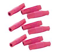 minkissy 18pcs Hairdressing Curler Sponge Hair Curler Diy Tools Self Grip Hair Roller for Styling Heatless Overnight Rollers