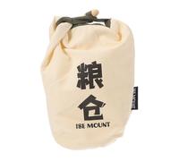 minkissy 1kg Outdoor Camping Canvas Bag Practical Rice Holder with Large Capacity Durable Design for Food Storage Lightweight and Convenient for Travel
