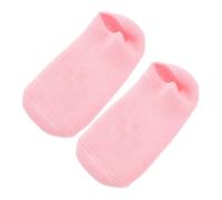 minkissy 1Pairs Moisturizing Silicone Foot Socks for Women Hydrating Gel Heel Care Antislip Design for Softening Dry Heels Comfortable Foot Exfoliating Socks for Radiant Skin