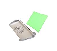 minkissy 1PC Acoustic Guitar Humidifier Adjustable Moisture Sound Hole Moistener for Guitar Ukulele Silver Color Essential Musical Instrument Accessory for Preventing Cracking and Drying