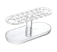 minkissy 1pc Acrylic Makeup Brush Rack Organizer Air Drying Stand for Cosmetic Tools Minimalist Design for Easy Cleaning and Storage for Beauty Craft Essentials