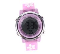 minkissy 1Pc Adorable Cartoon Digital Watch for Lovely LED Cherry Blossom Design Birthday for Aged Durable Skin Friendly Material Easy Recognition