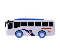 minkissy 1Pc Creative Inertia Police Bus for Educational Playing with Bright Colors Safe Design for Indoor and Outdoor Fun