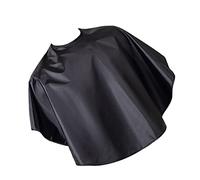 minkissy 1PC Hair Cutting Cape Polyester Hairdressing Apron for Salon Home Use Unisex Design Practical for Hair Dyeing and Styling Black