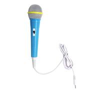 minkissy 1pc Intelligent Microphone Educational Musical Tool for Interactive Robot Microphone Set Blue for Playtime Music Exploration Random Color
