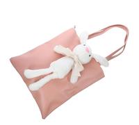 minkissy 1Pc Large Capacity Rabbit Handbag All Match Women Tote Bag Fashionable Shoulder Bag for Work Travel and Shopping for Birthdays and Christmas