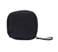 minkissy 1pc Makeup Pouch Portable Toiletry Bag for Travel s Black Inner Red Cosmetic Organizer for Business Trips Gym and Camping