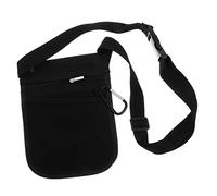 minkissy 1pc Medical Tool Waist Bag Nursing Pouch Multiple Pockets for Healthcare Workers Storage for Medical Supplies and Accessories Black
