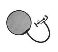 minkissy 1Pc Microphone Mic Filter Black Mic Shield for Vocal Recording Noise Reduction Protection for Live Streaming and Audio Recording