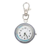 minkissy 1Pc Portable Unisex Keychain Hanging Watch Stylish Pocket Watch for Nurses Doctors and Everyday Use Dial for Easy Checking Nurse Day