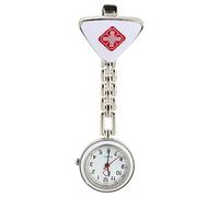 minkissy 1Pc Professional Triangle Nurse Pocket Watch Quartz Clip with Sturdy Safety Clip for Nurses and Medical Professionals